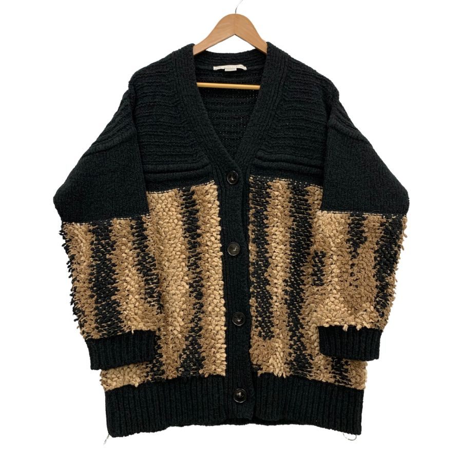 美品◆ステラマッカートニー カーディガン サイドジップ レディース サイズ36 STELLA McCARTNEY 【AFA5】
