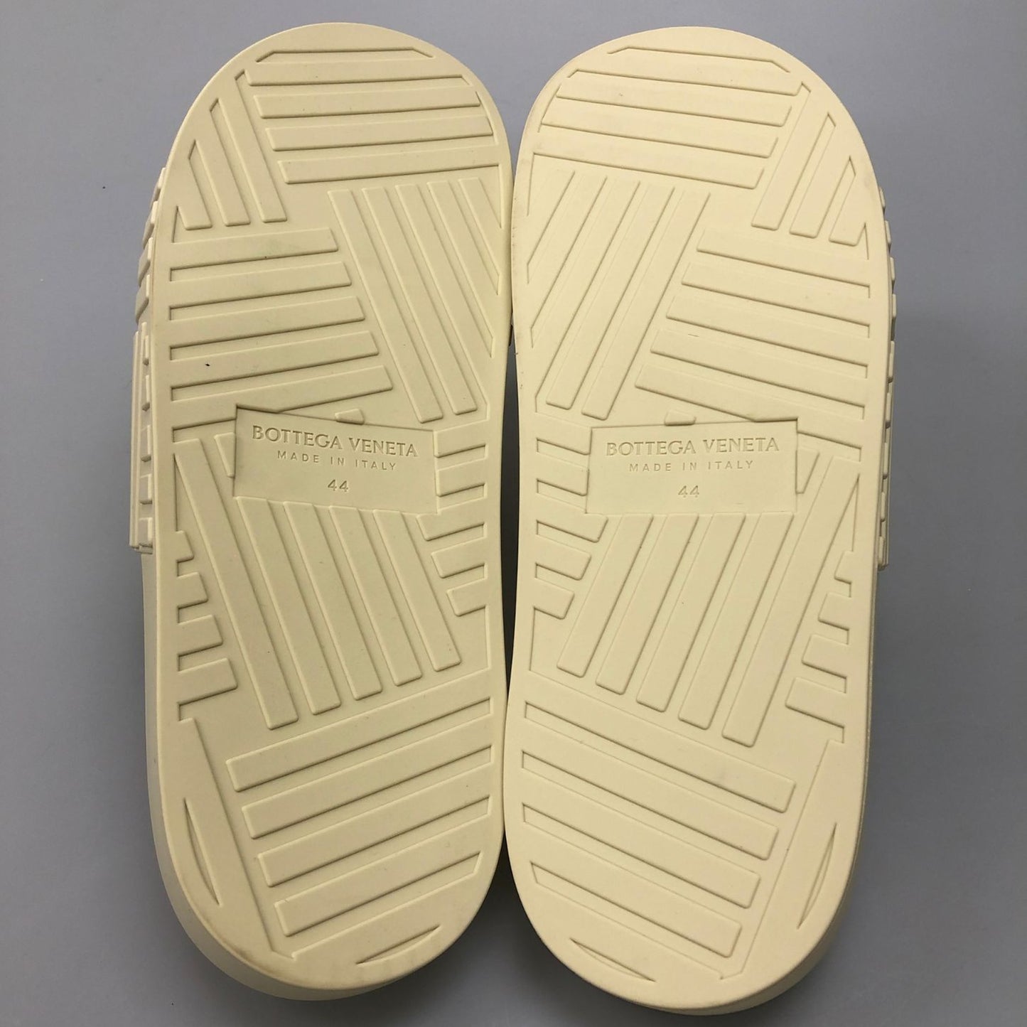 ボッテガヴェネタ サンダル スライドサンダル ベージュ系 メンズ サイズ44 BOTTEGA VENETA 約29.0cm【AFD1】