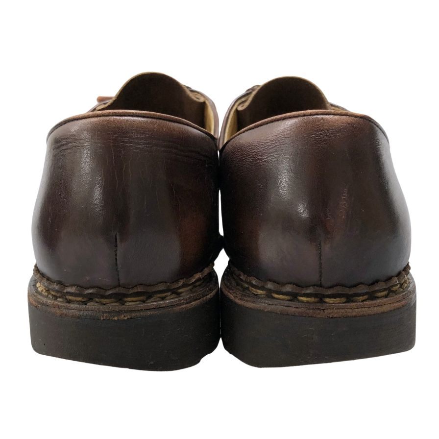 パラブーツ チロリアンシューズ ミカエル カーフ メンズ サイズ42 ブラウン PARABOOT MICHAEL ビジネスシューズ 約27.0cm【LA】【中古】