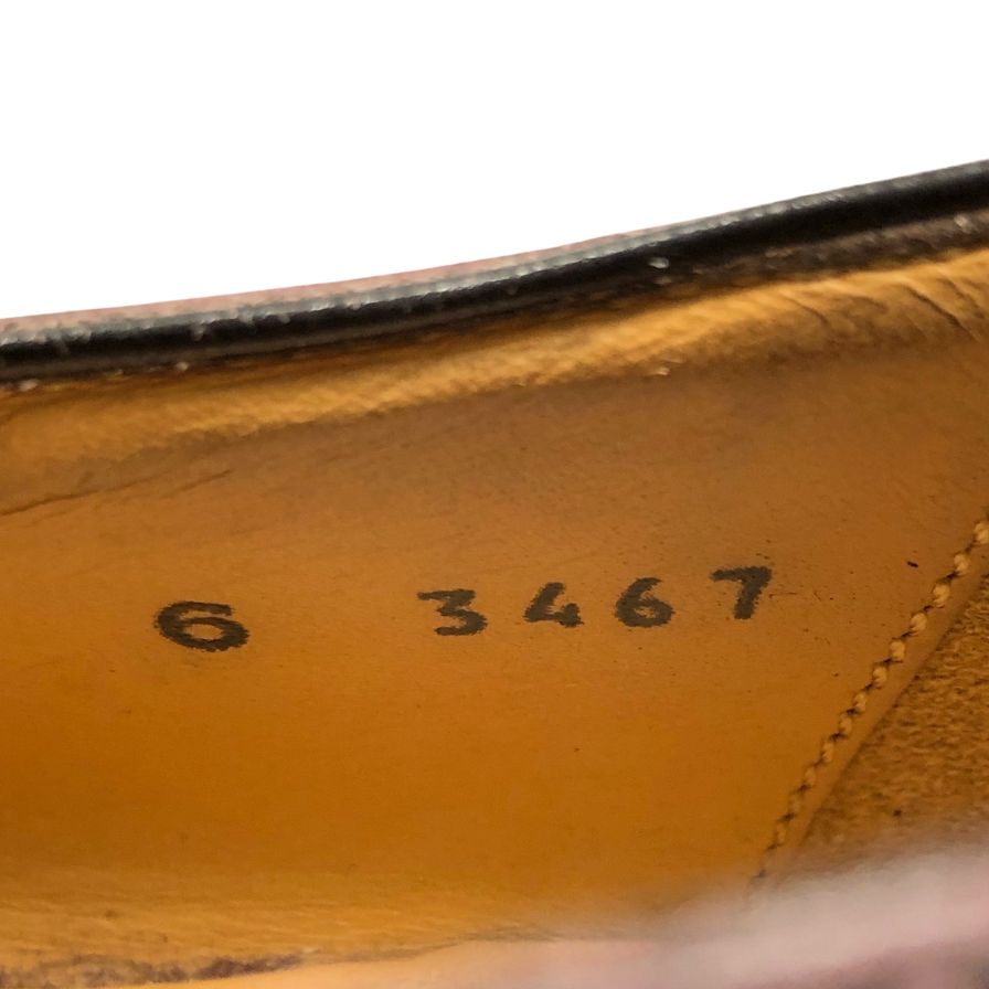 フランチェスコ ベニーニョ レザーシューズ 3467 シングルモンク サイズ6 レッド メンズ Francesco Benigno 約24.5cm【AFC32】