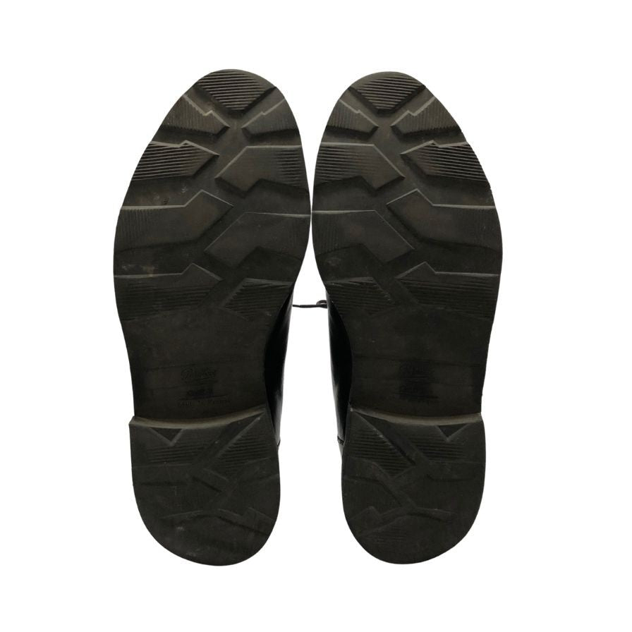 パラブーツ レザーシューズ アヴィニョン Uチップ サイズ8 ブラック PARABOOT AVIGNON 約27.0cm【LA】