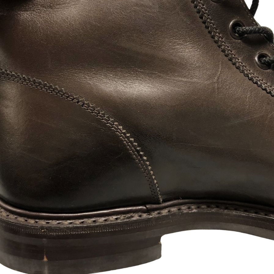 トリッカーズ レザーシューズ モンキーブーツ 6077 レザー ブラウン サイズUK9 メンズ Tricker's ブーツ 約28.0cm【LA】【中古】