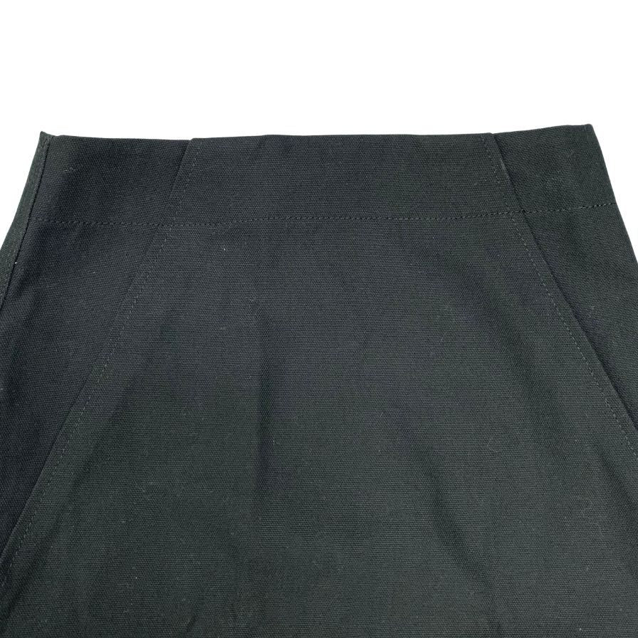 サカイ×カーハート スカート コットン ブラック レディース サイズ0 24ー07191 sacai×CARHARTT【AFB4】