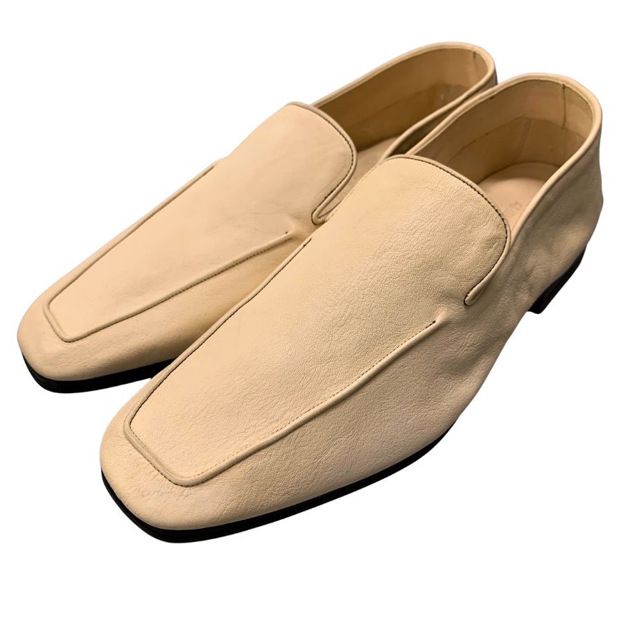 【定価5万3千円+税】【美品】ANDREA VENTURA / レザーシューズ アンドレア ヴェンチューラ レザーシューズ スリッポン ベージュ