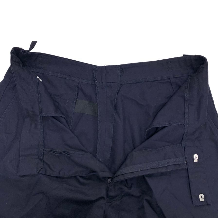ロイヤルネイビー イギリス海軍 ショートパンツ ワーキングショーツ ポリエステル コットン メンズ サイズW92 ネイビー ROYAL NAVY 【AFB36】