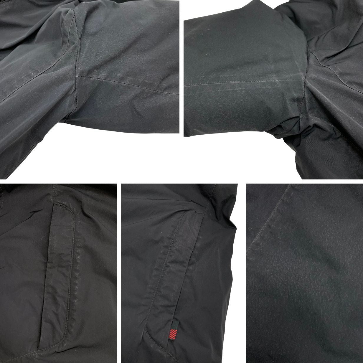 中古◆ウールリッチ イエナ別注 ダウンジャケット フォックスファー フード レディース サイズS ブラック WOOLRICH IENA 【AFA19】