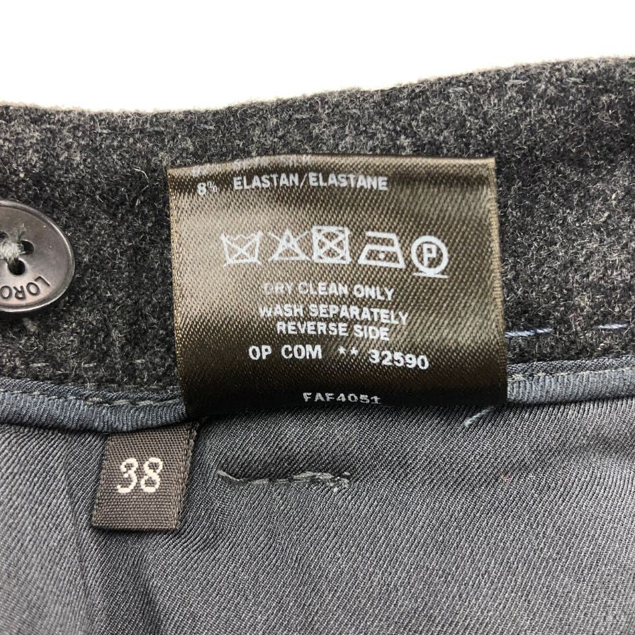 ロロピアーナ パンツ カシミヤ混 グレー レディース サイズ38 LoLo Piana 【AFB4】