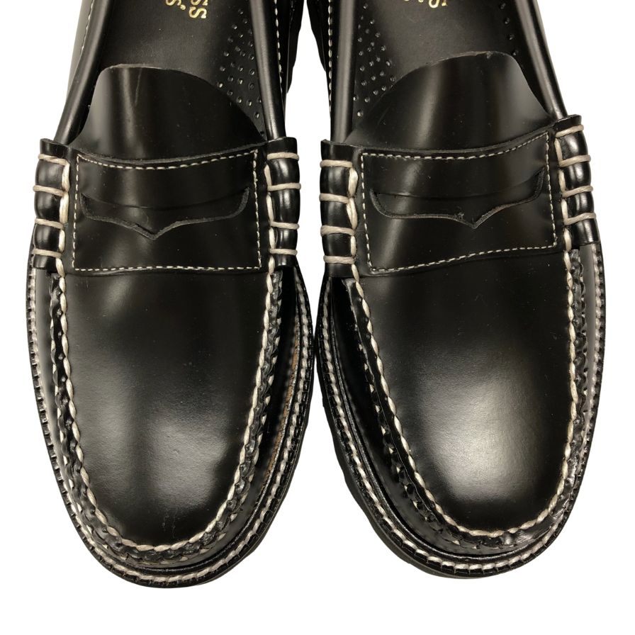 ジーエイチバス ローファー ウィージャンズ90 サイズ7 メンズ ブラック G.H.Bass&Co. WEEJUNS LARSON ローファー 約26.0cm【LA】【中古】