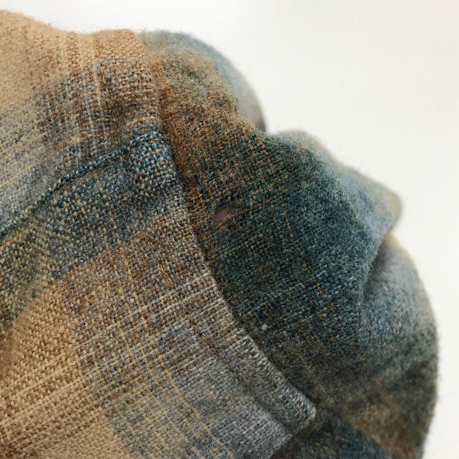 中古◆カントリー トラディション バイ ペンドルトン オンブレチェックシャツ ウール メンズ サイズM Country Traditionals BY PENDLETON 【AFB4】