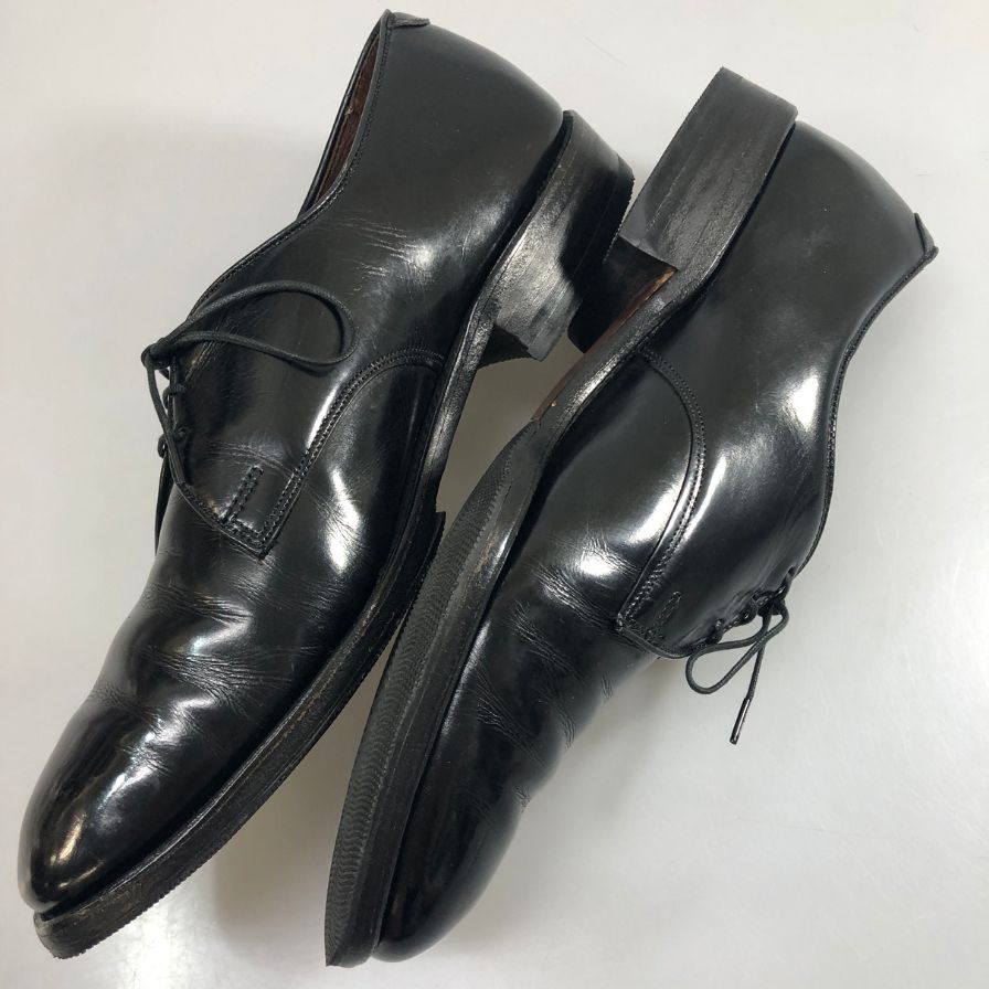 アレンエドモンズ 外羽根 63011 5204 メンズ サイズ 7ハーフ ブラック Allen Edmonds 約25.5cm【AFC52】