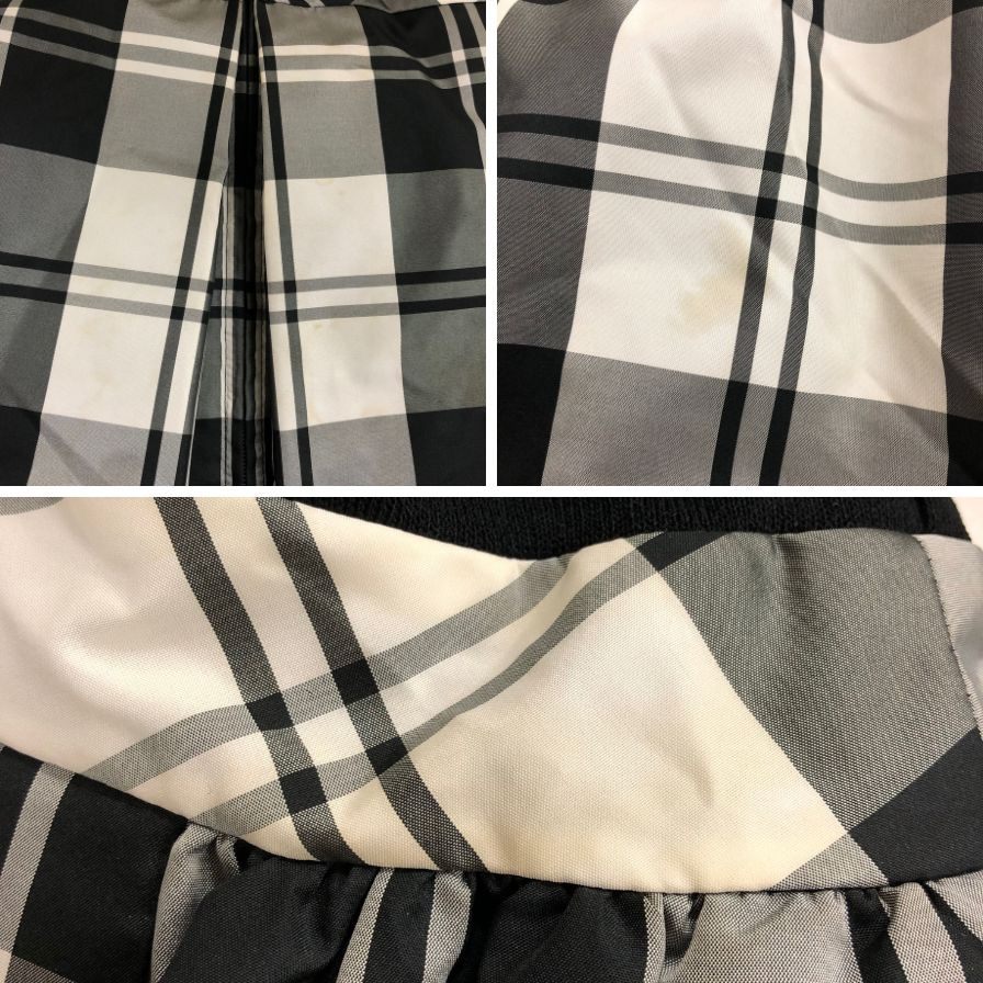 中古◆ルネ ワンピース ロングスリーブ ニット切替 ジップアップ フーディ レディース サイズ34 Rene 【AFB12】