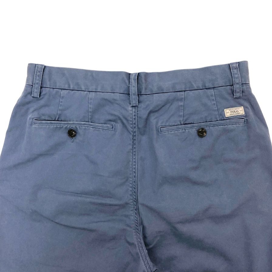 ポロ ラルフローレン ハーフパンツ ショートパンツ チノ ストレッチ クラシック フィット サイズ30 メンズ ブルー系 POLO RALPH LAUREN 【AFB46】