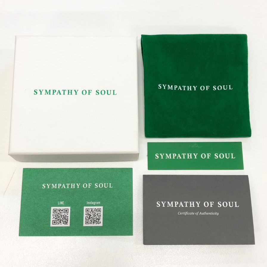 シンパシーオブソウル K18ホースシュー付き平打ちバングル Fサイズ SYMPATHY OF SOUL【AFI5】