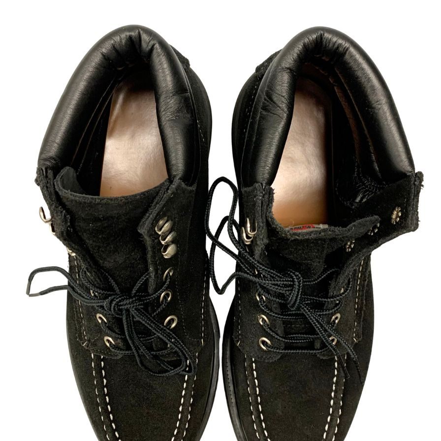 レッドウィング ブーツ 8805 スーパーソール スエード モックトゥ メンズ ブラック サイズUS9.5D REDWING 約27.5cm【AFD8】