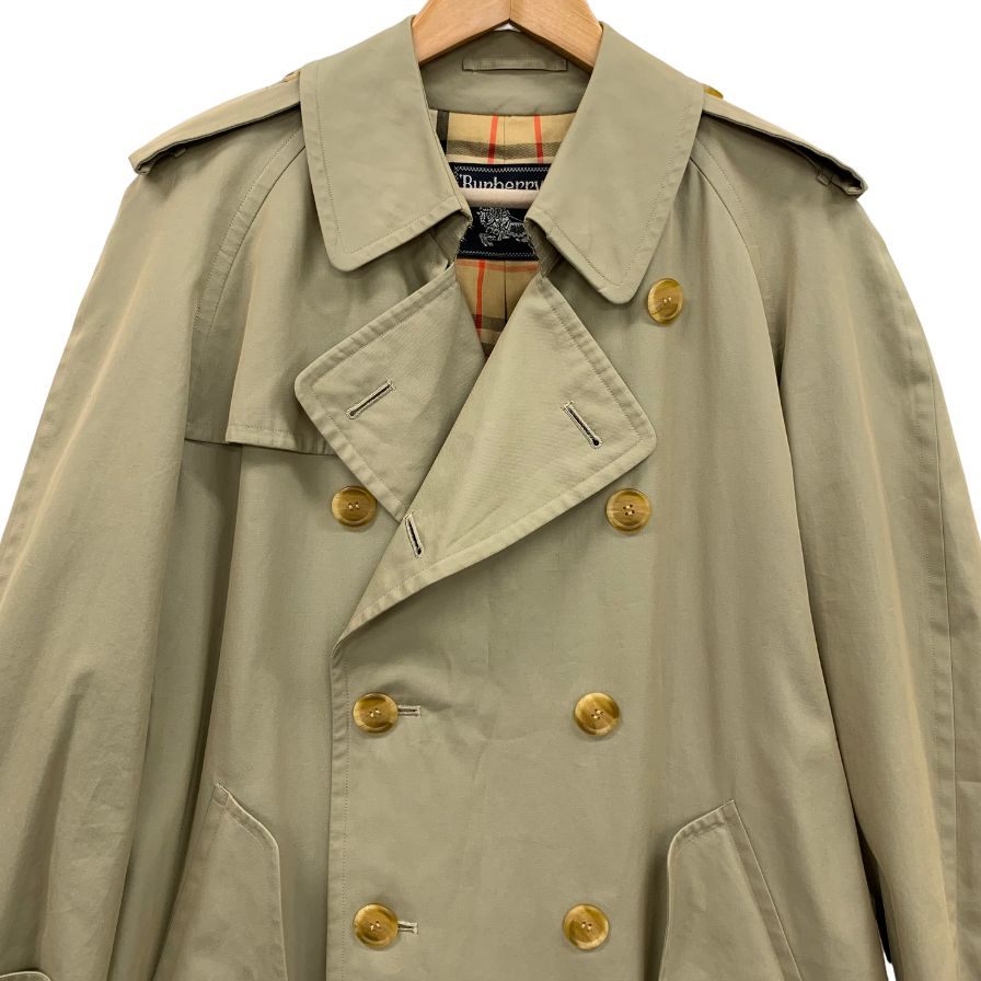 バーバリー トレンチコート 90S 玉虫色調 カーキ メンズ サイズ表記なし Burberry【LA】