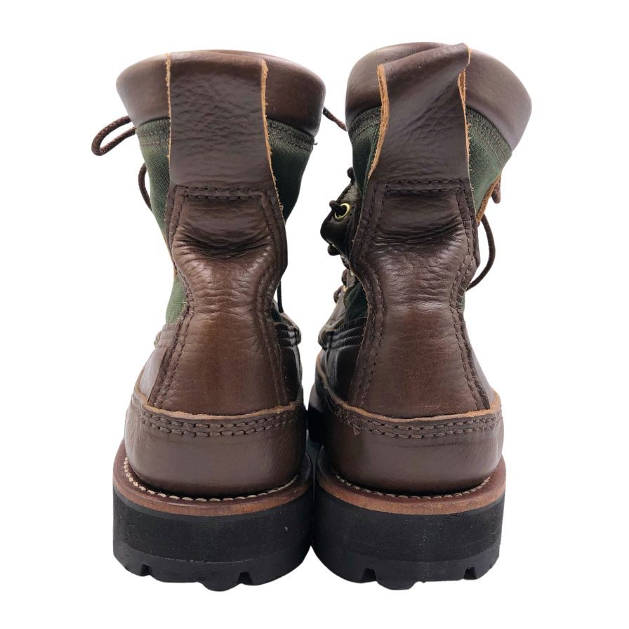 ラッセルモカシン レザーシューズ ブーツ Thula Thula レザー キャンバス 茶系 サイズ8E Russell Moccasin 約26.5cm【AFD3】