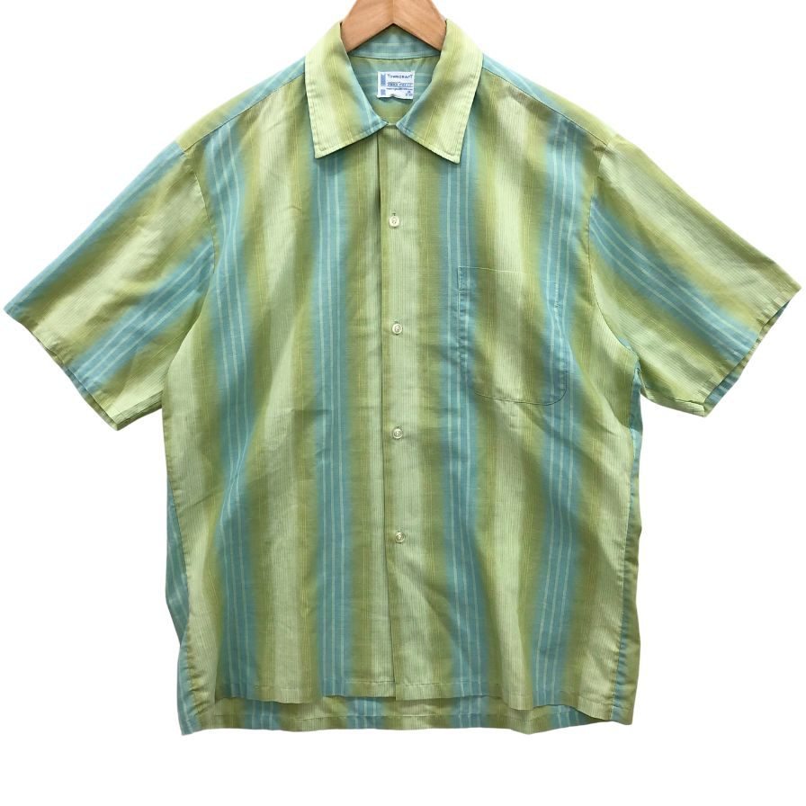 1*1様 じ*う様 vintage TOWNCRAFT 開襟シャツ 60s 70 楽天市場】60s 70s ☆ タウンクラフト チェック ループ留め