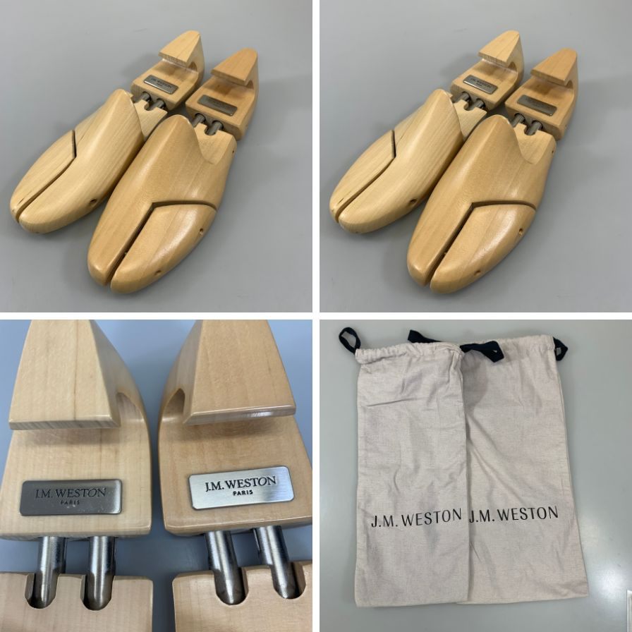 ジェイエムウエストン シグネチャー ローファー 180 グレインレザー ホワイト サイズ7E メンズ J.M.WESTON 約26.5cm【AFC7】