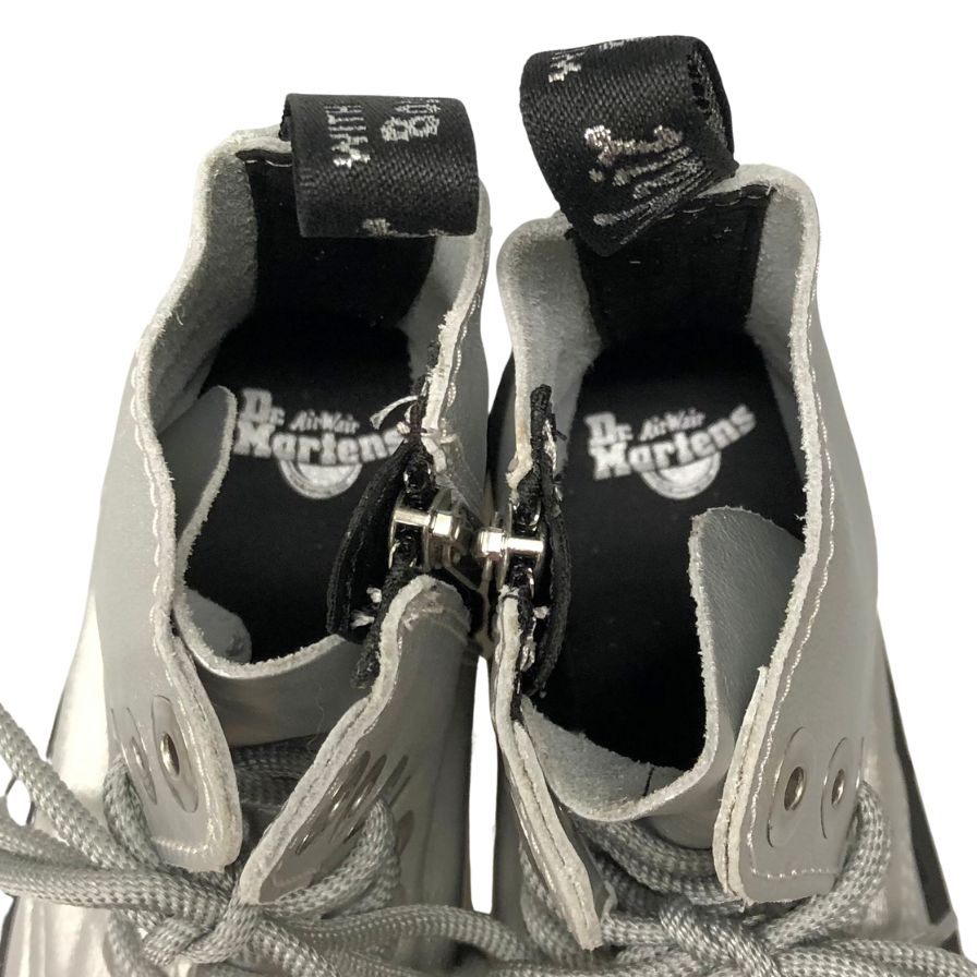 ドクターマーチン ブーツ ジャドン シルバー 8ホール サイズUK4 DR MARTENS Jadon SILVER 約23.0cm【AFD5】