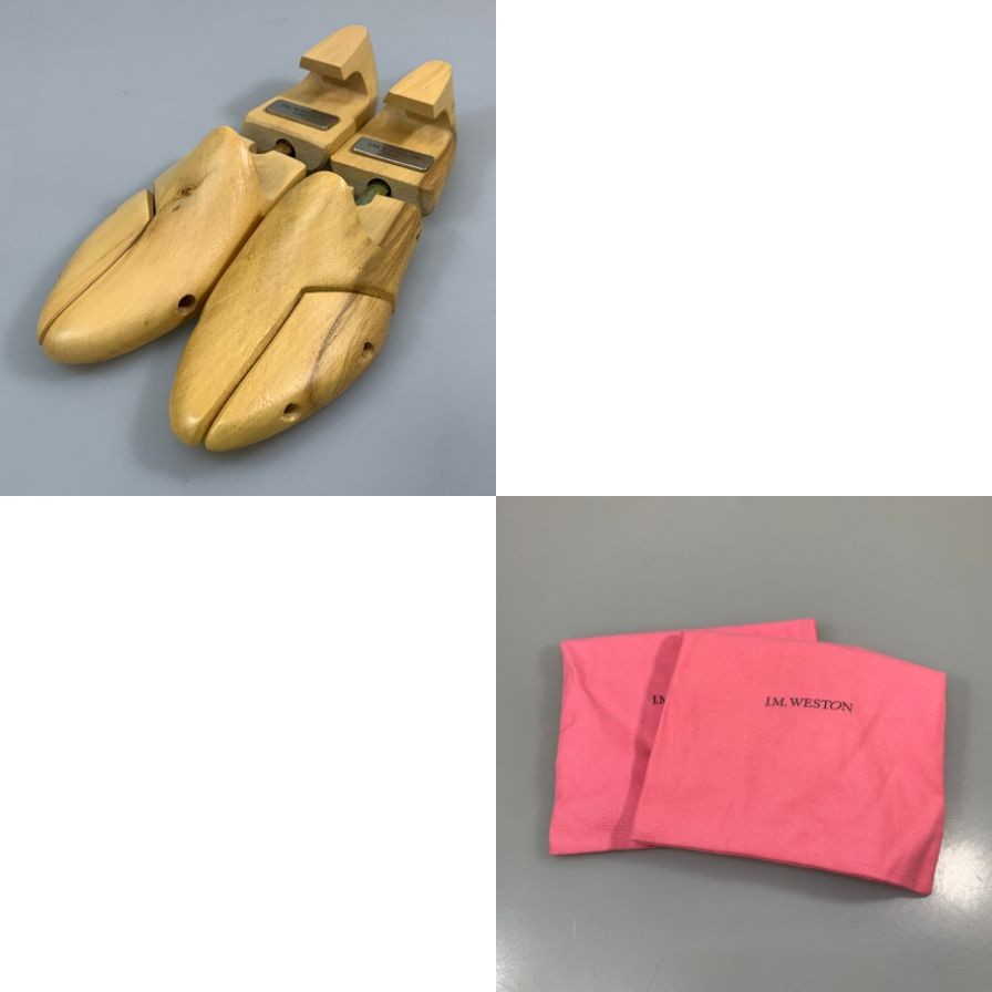 J.M.ウェストン 392 プレーントゥ ブラウン レディース サイズ 4D J.M.Weston 約24.0cm【AFC32】