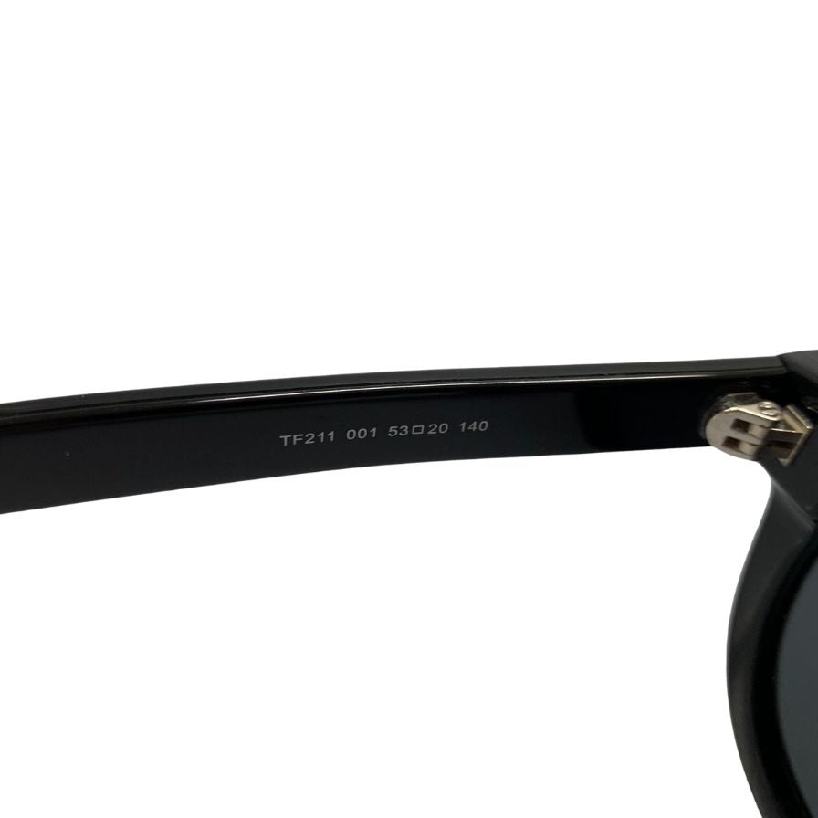 中古◆トムフォード サングラス TF211 フルリム ウェリントン 53□20-140 ブラック メンズ TOM FORD【AFI8】