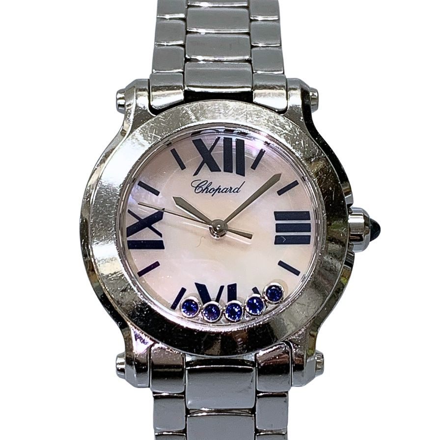ショパール 腕時計 8509 ハッピースポーツ 5Pブルーサファイア クォーツ レディース 不動品 Chopard【AFI20】