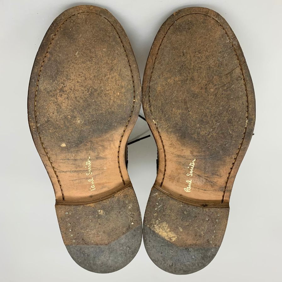 トリッカーズ ポールスミス カントリーブーツ M6178 レザー メンズ サイズ7 ブラウン Tricker's Paul Smith ブーツ 約25.5cm【LA】【中古】
