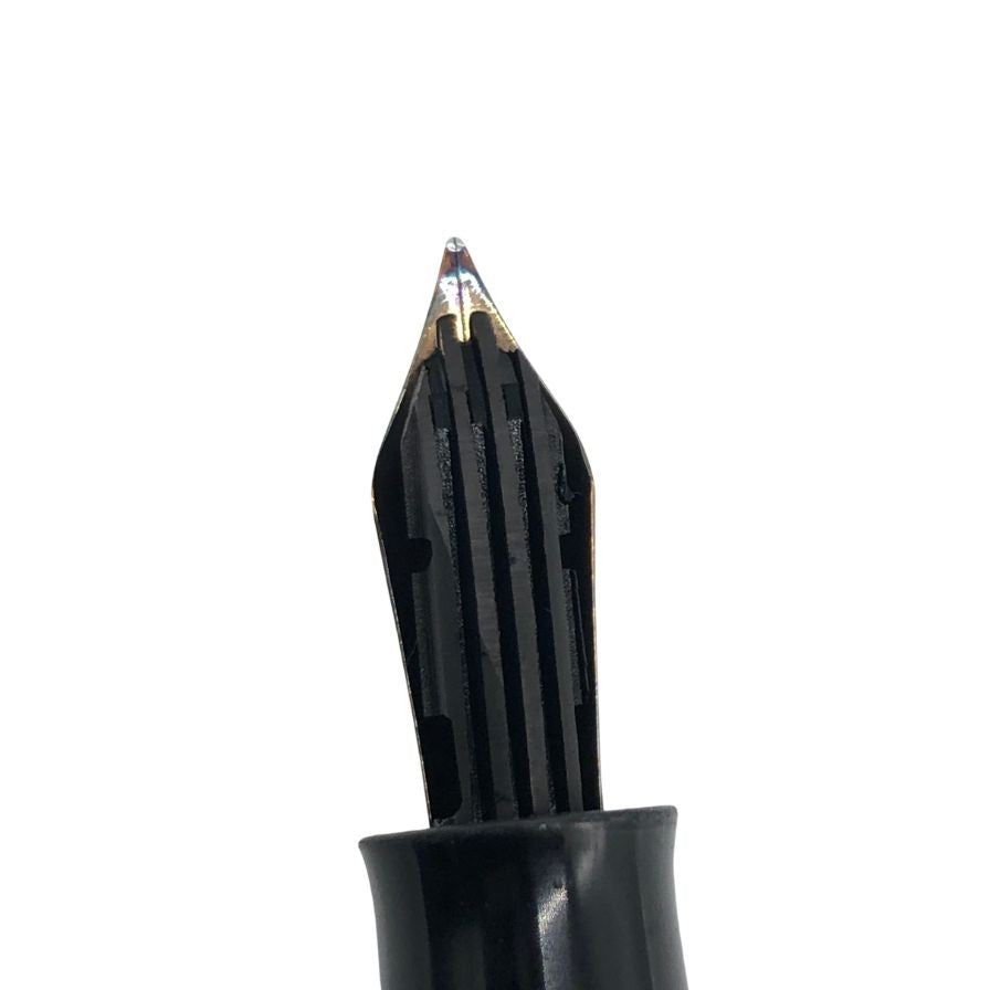 美品◆ペリカン 万年筆 スーベレン ペン先 74C-585 ブラック×グリーン PELIKAN SOUVERAN【AFI3】
