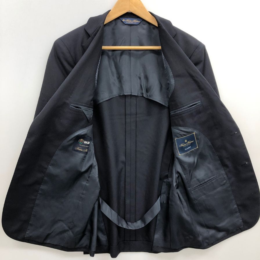 美品◆ブルックスブラザーズ スーツ セットアップ クラシック メンズ サイズ38SHT 32W ネイビー BROOKS BROTHERS 【AFA4】