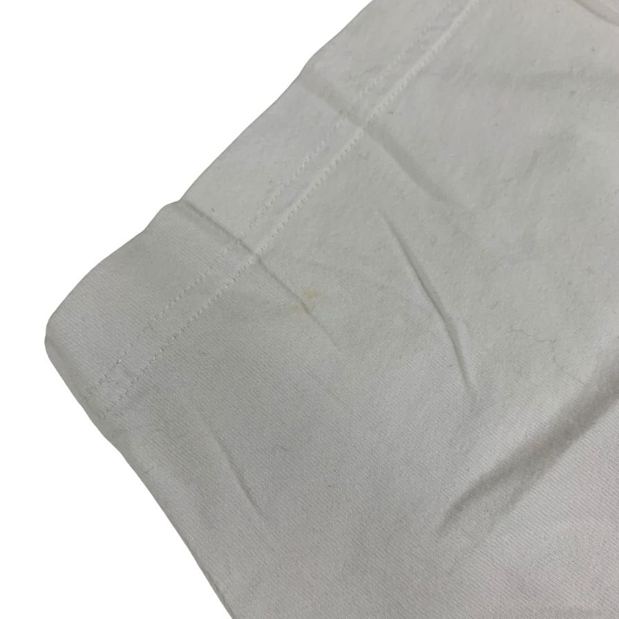 中古◆バレンシアガ リップ スティック ロゴTシャツ ユニセックス サイズXS ホワイト JP57 2019 00053 BALENCIAGA 【AFB4】