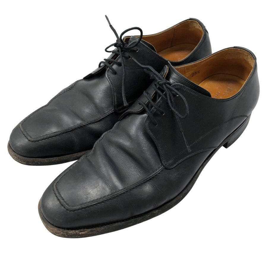 スコッチグレイン レザーシューズ ベルオム 729 サイズ25.5cm メンズ ブラック SCOTCH GRAIN BELHOMME 約25.5cm【AFC28】