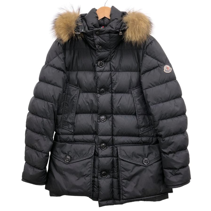 中古◇モンクレール ダウンジャケット CLUNY メンズ ブラック