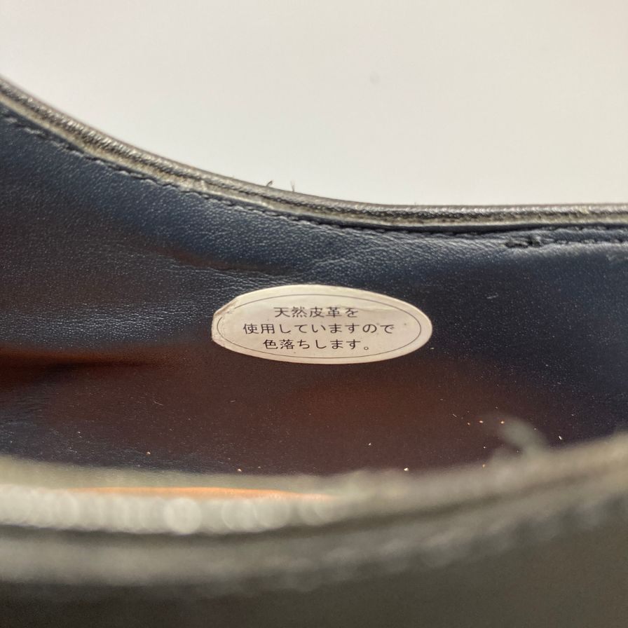 大塚製靴 レザーシューズ ストレートチップ YOKOHAMA MADE OG-1000 メンズ サイズ24.5cm ブラック OTSUKA 約24.5cm【AFC50】
