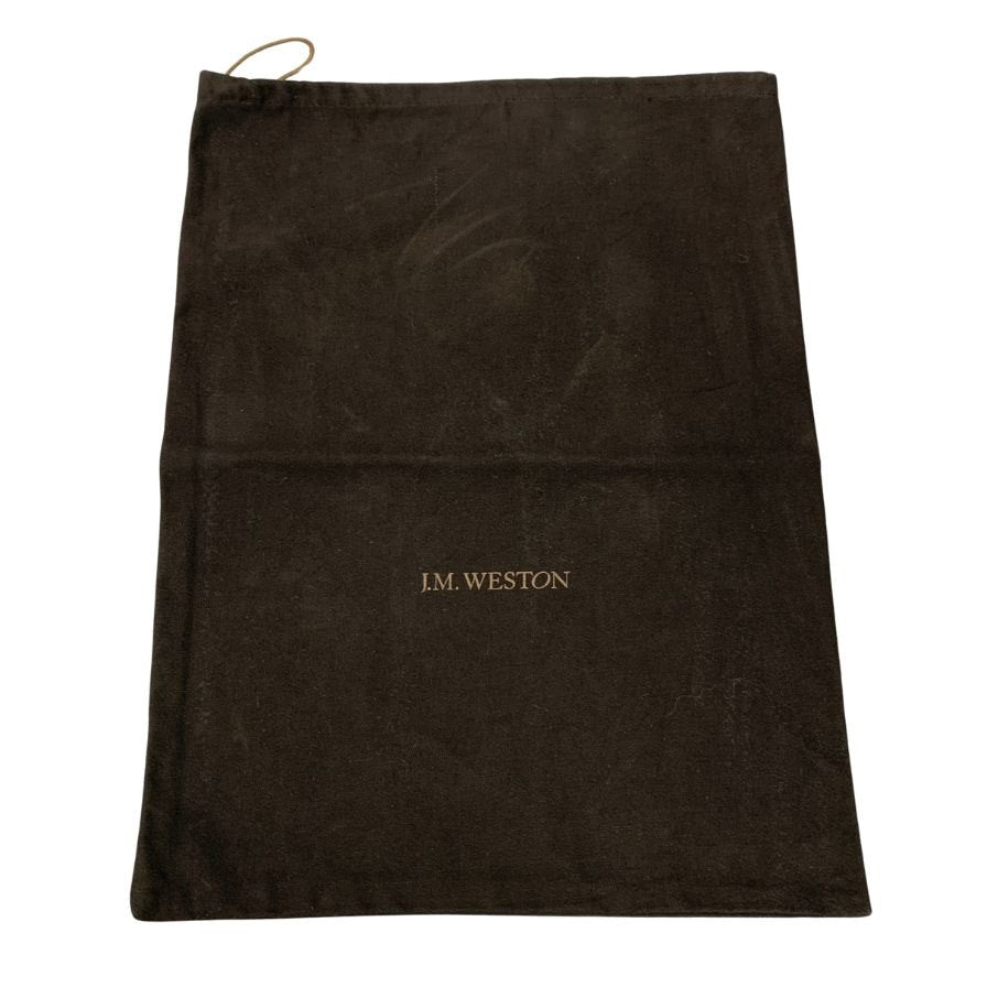 ジェイエムウエストン 180シグニチャー ローファー ボックスカーフ ブラウン UK4.5D J.M.WESTON ローファー 約24.5cm【LA】【中古】