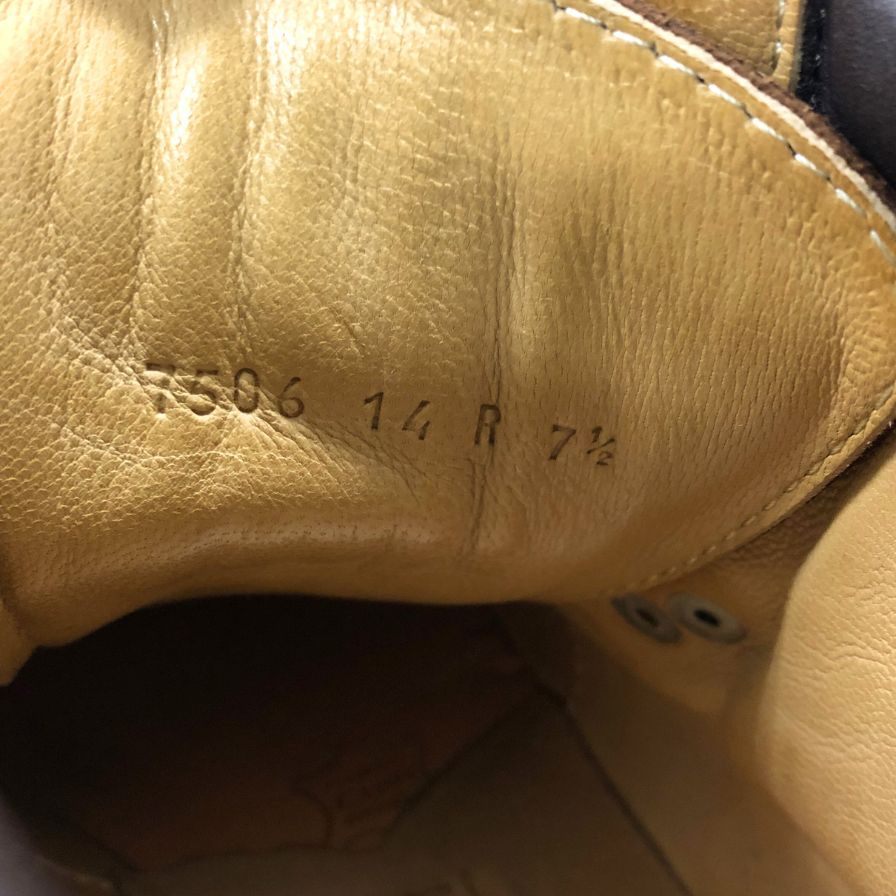 パラブーツ アヴォリアーズ ブラウン系 メンズ サイズUK7.5 PARABOOTS 約26.0cm【AFC47】