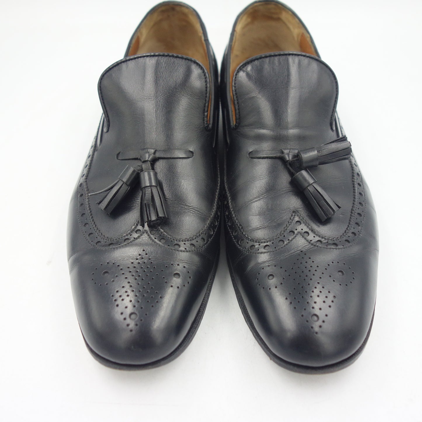 美品◆ジェイエムウエストン レザーシューズ タッセルローファー 181 ブラック メンズ サイズ7C J.M.WESTON【LA】