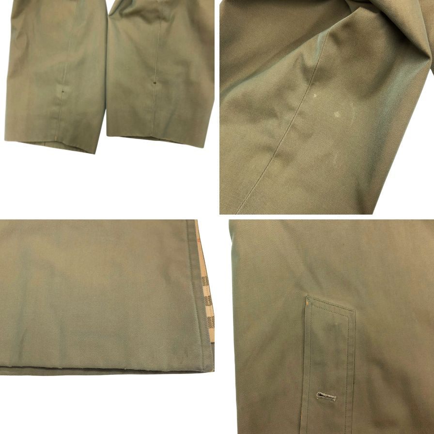 バーバリー バルカラーコート 90S イングランド製 玉虫色 メンズ サイズ165 Burberry【LA】