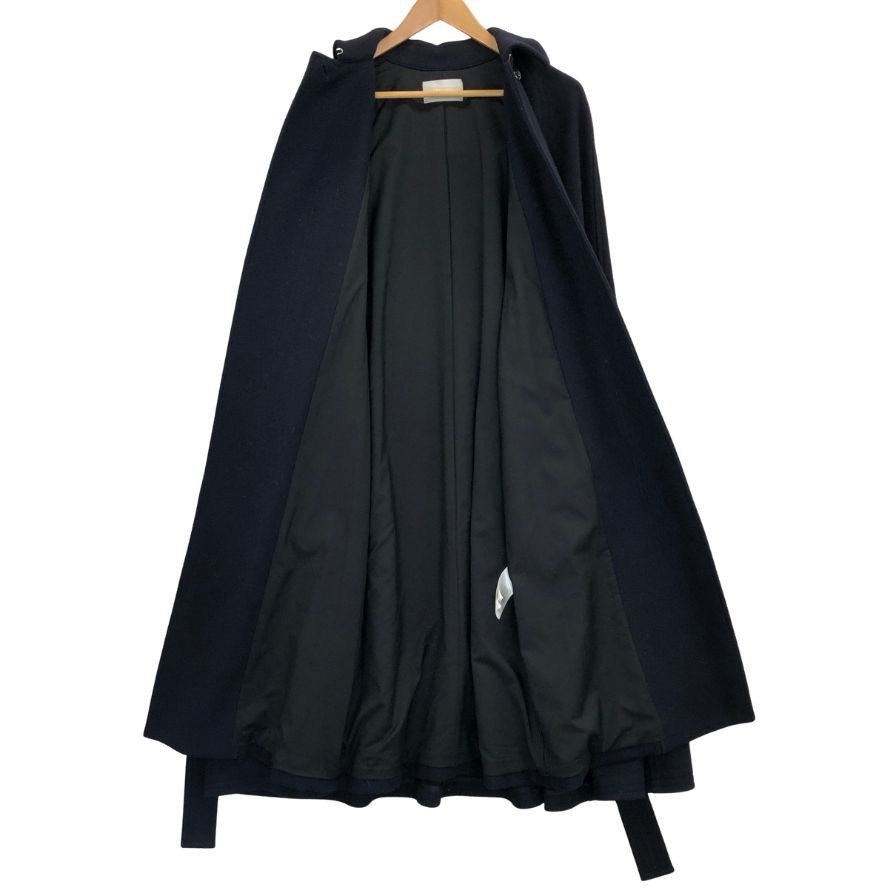 美品◆セルフォード コート ベルト付き レディース ブラック サイズ 36 CELFORD 【AFA4】