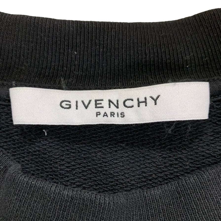 中古◆ジバンシー スウェット ロゴ ブラック メンズ サイズS GIVENCHY 【AFB5】
