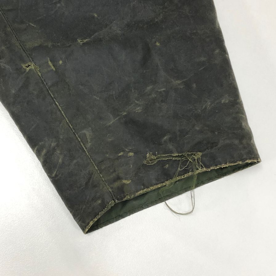 バブアー オイルドジャケット ビューフォート 95年製 3ワラント カーキ メンズ サイズC44 BARBOUR BEAUFORT【LA】