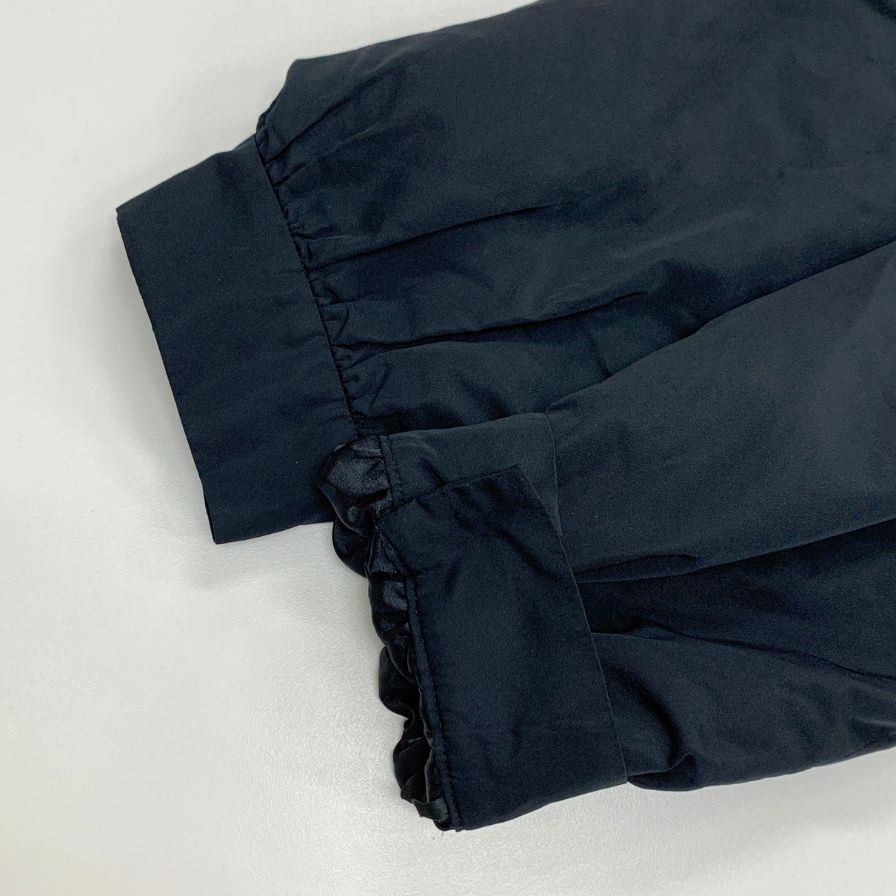 美品◆トゥービーシック コート フリル デザイン スプリングコート ポリエステル ブラック レディース サイズ42 TO BE CHIC 【AFB2】