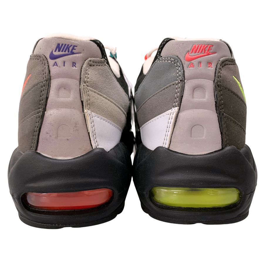 ナイキ スニーカー エアマックス 95 グリーディー メンズ サイズ28㎝ グレー NIKE Air Max 95 OG QS Greedy 約28.0cm【AFC33】