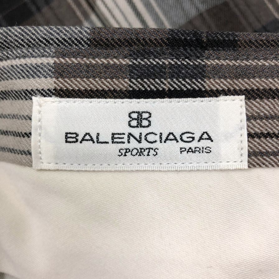 バレンシアガ スポーツ チェックパンツ メンズ サイズ 79 BALENCIAGA SPORTS 【AFB50】