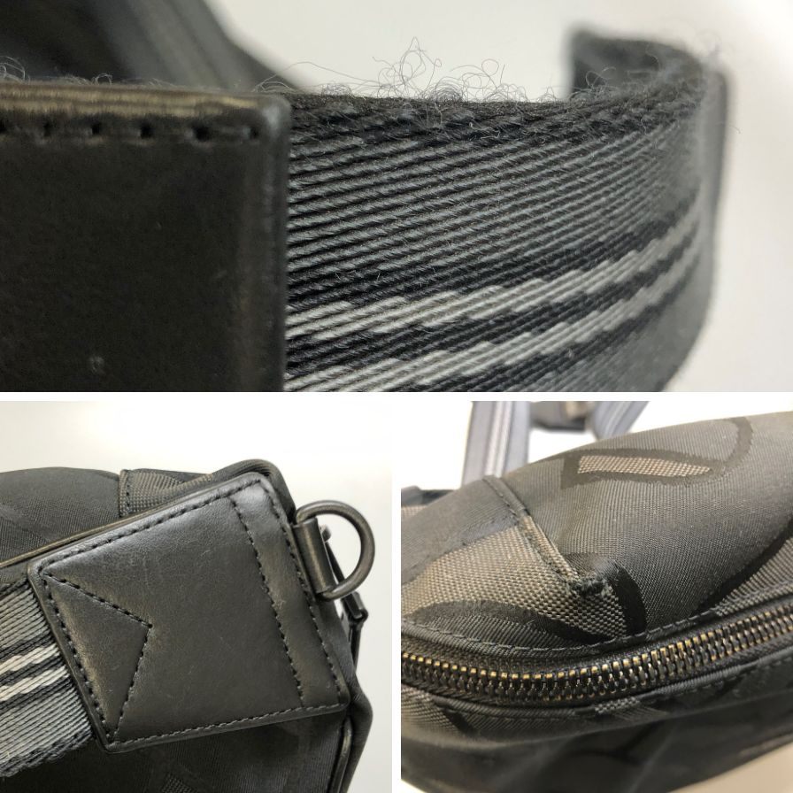 バーバリー ボディバッグ モノグラム ソニー 8043707 ブラック Burberry【AFE4】