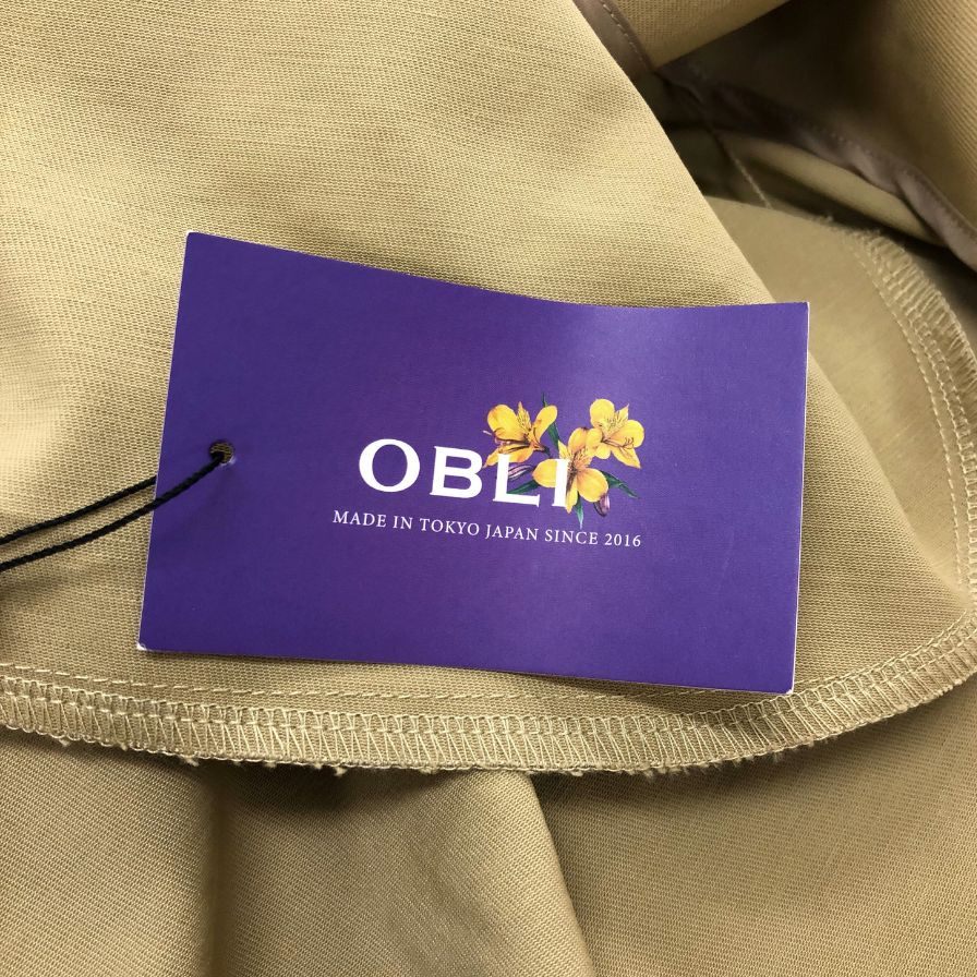 美品◆オブリ スプリングコート ベージュ レディース サイズ1 OBRI 【AFF24】