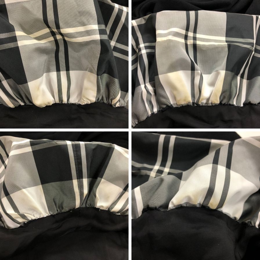 中古◆ルネ ワンピース ロングスリーブ ニット切替 ジップアップ フーディ レディース サイズ34 Rene 【AFB12】