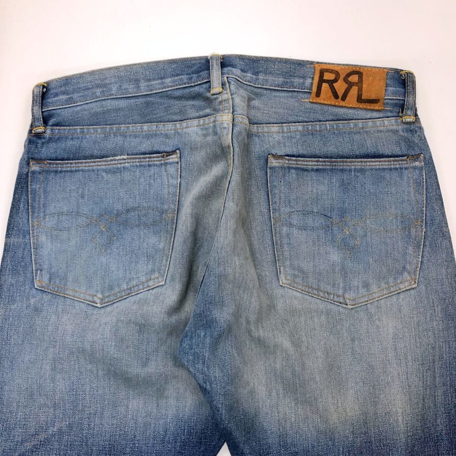 ダブルアールエル ラルフローレン デニムパンツ USA製 メンズ W34 L34 RRL RALPH LAUREN 【AFB16】
