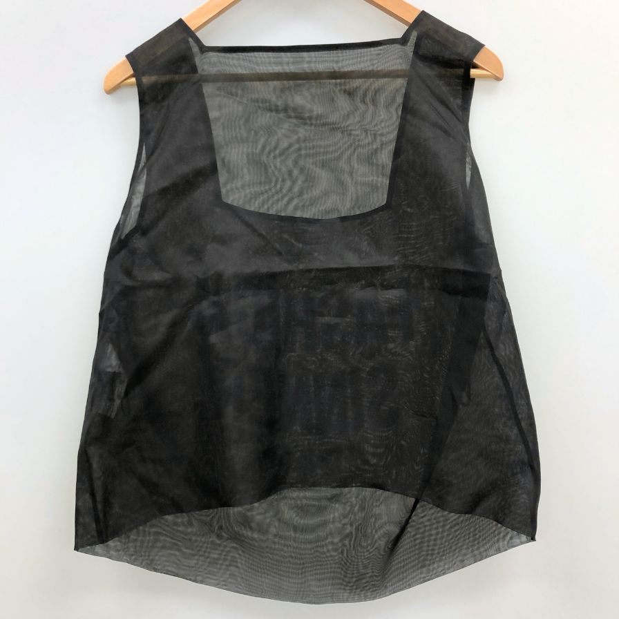 極美品◆ドルチェ&ガッバーナ 2018-2019AW コレクション トップス FASHION SINNER D&G リアル クリスタル ロゴ レディース サイズ44 ブラック DOLCE & GABBANA 【AFB45】