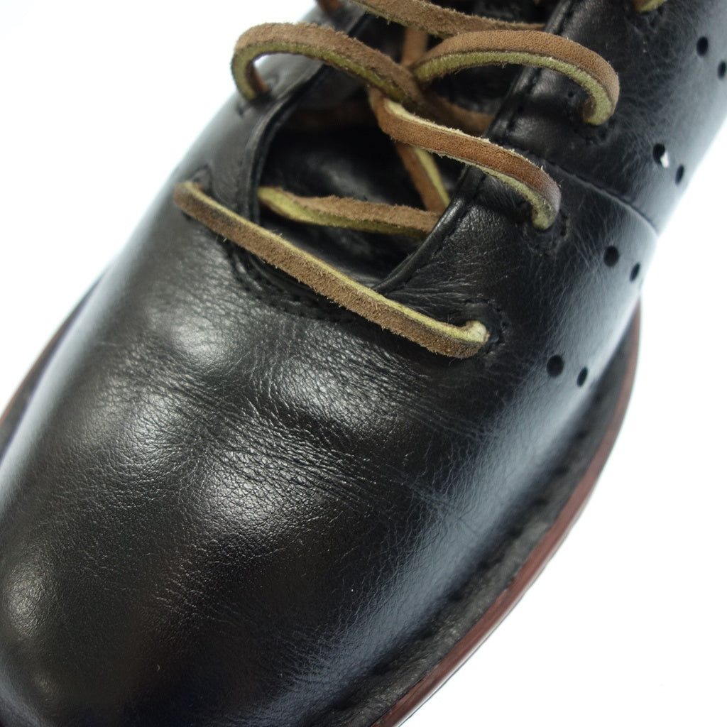 美品◆クラークス スニーカー レザー メンズ ブラック サイズ7.5 Clarks【AFC31】