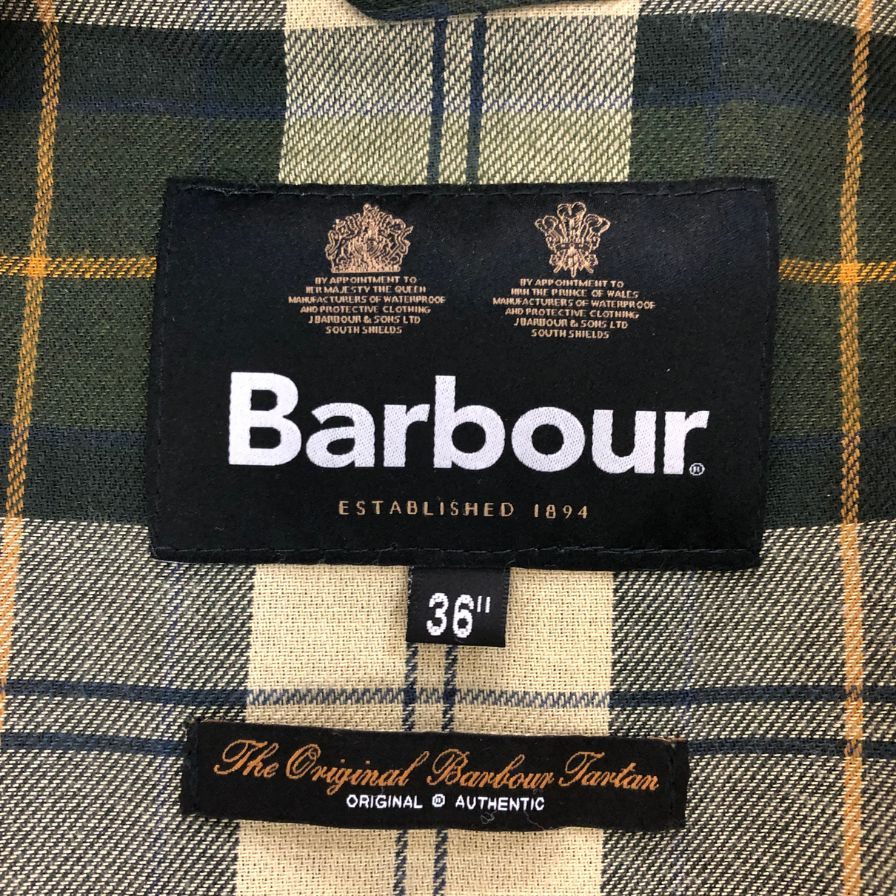 バブアー ゲームフェア オイルドジャケット 2ワラント セージ サイズ36 Barbour【LA】